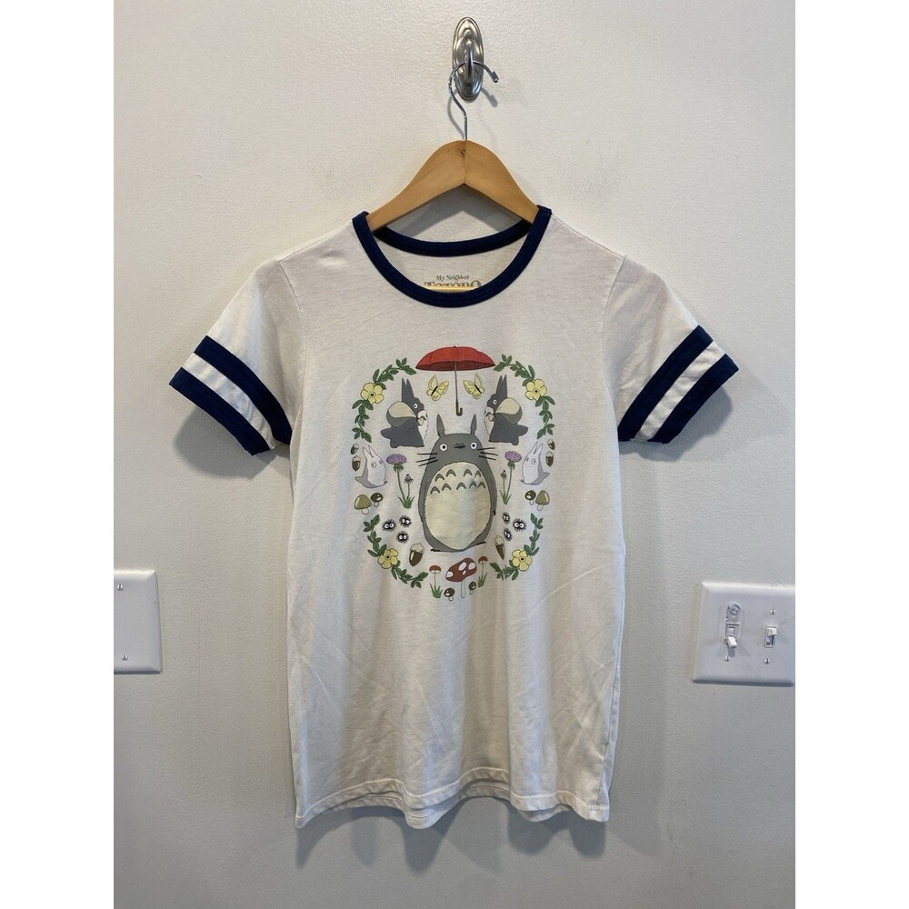Studio Ghibli My Neighbor Totoro Garden Womens Tee Shirt Size Medium Graphic